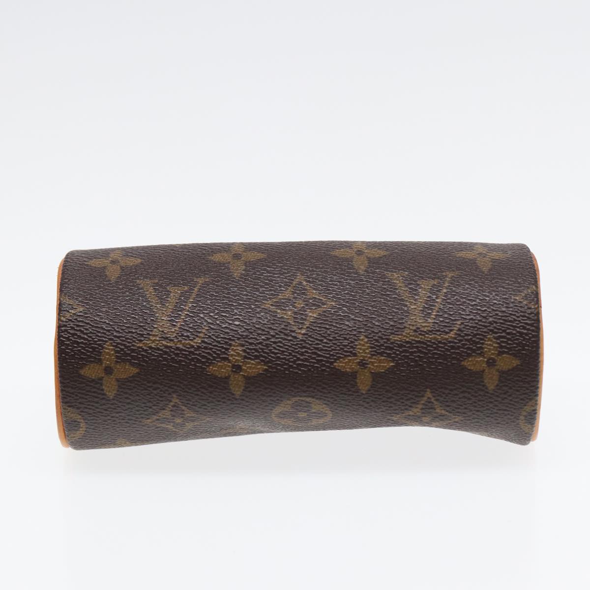 LOUIS VUITTON Monogram Papillon Pouch LV Auth 87914