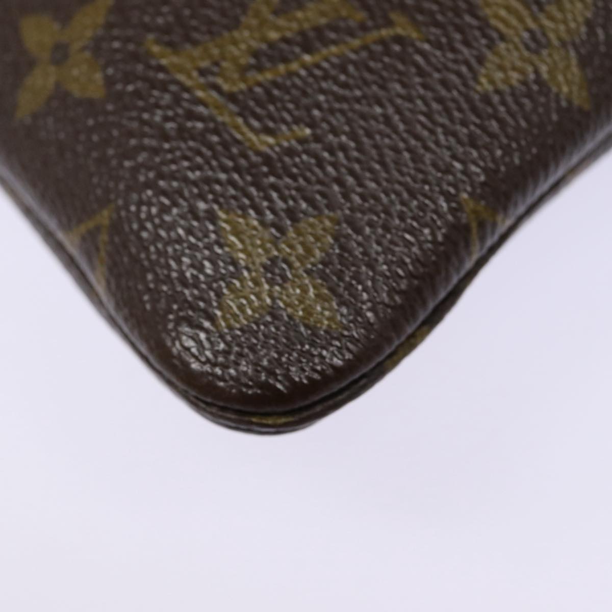 LOUIS VUITTON Monogram Pochette Priant Clutch Bag M51805 LV Auth 87918