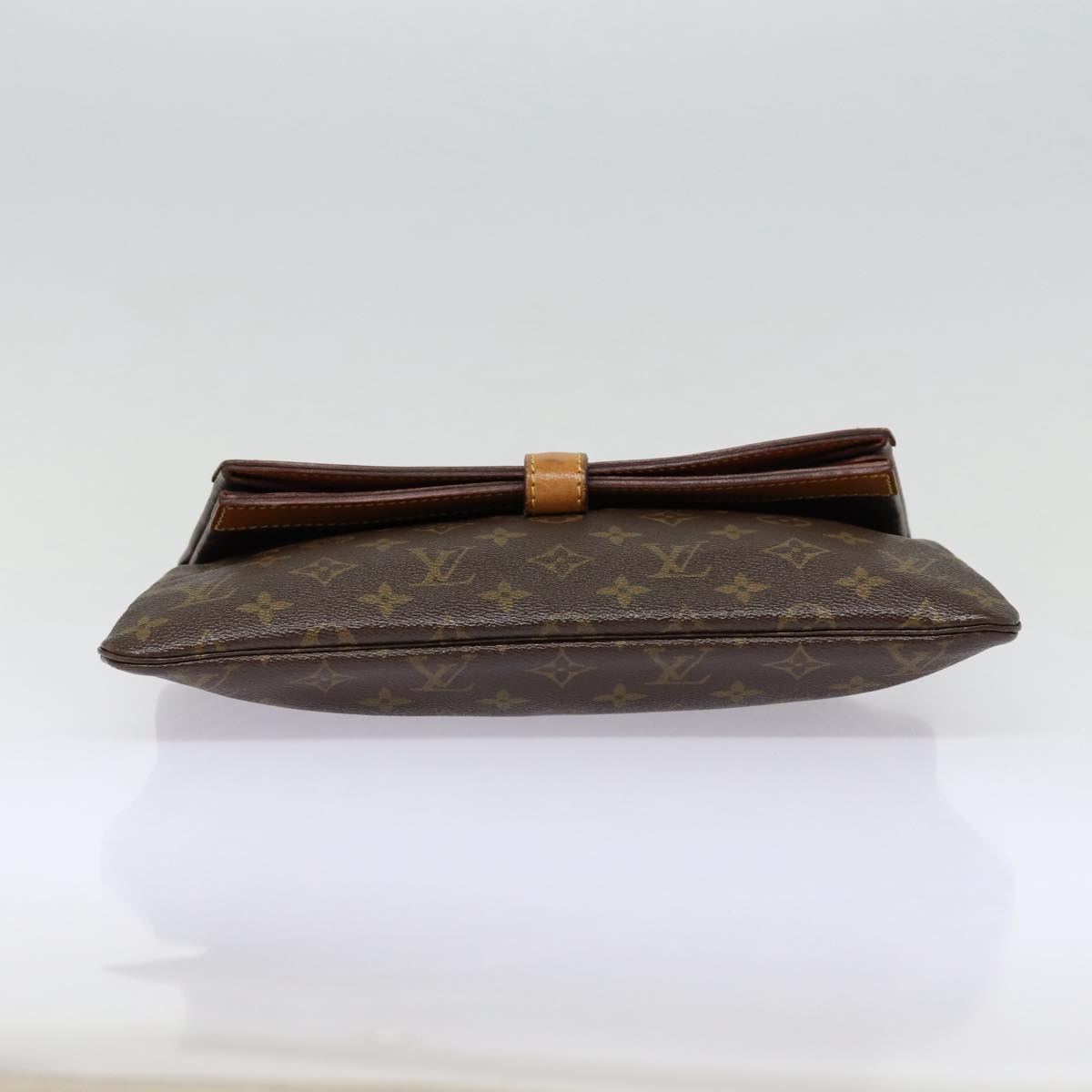 LOUIS VUITTON Monogram Pochette Priant Clutch Bag M51805 LV Auth 87918