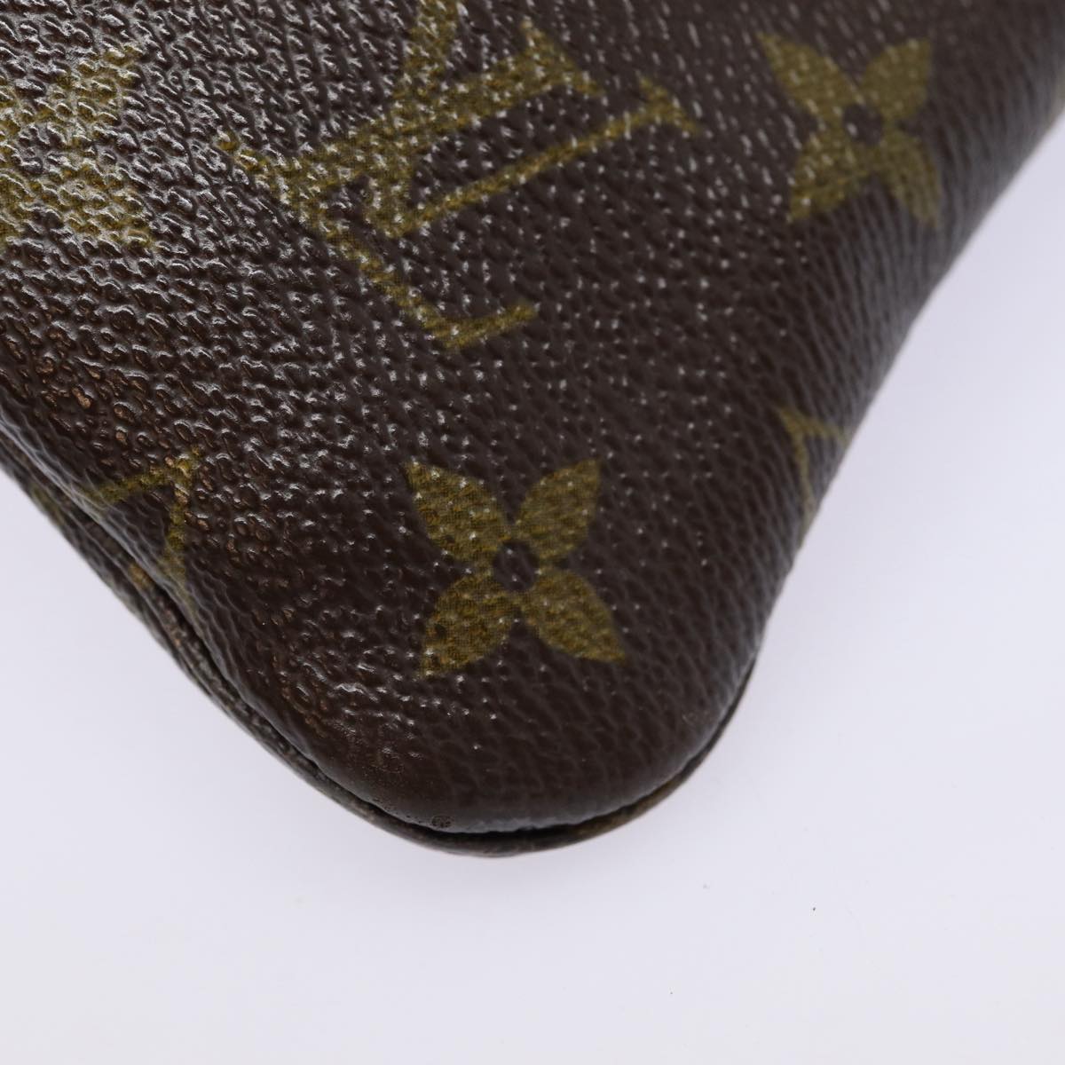 LOUIS VUITTON Monogram Pochette Priant Clutch Bag M51805 LV Auth 87919