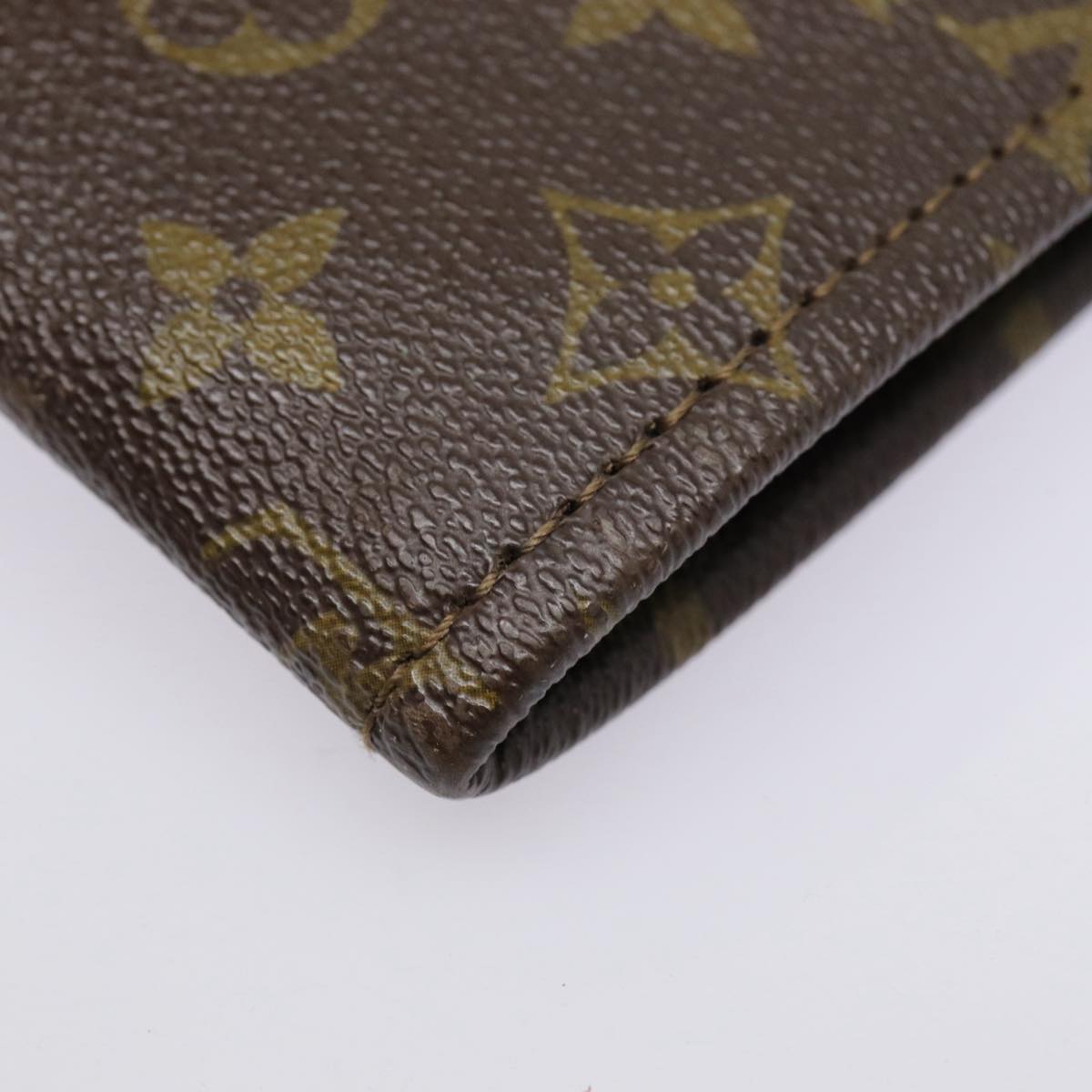 LOUIS VUITTON Monogram Posh Documents Clutch Bag M53456 LV Auth 87920