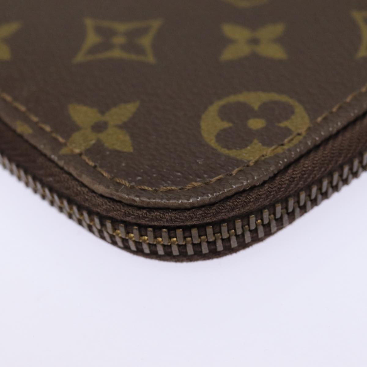 LOUIS VUITTON Monogram Posh Documents Clutch Bag M53456 LV Auth 87920