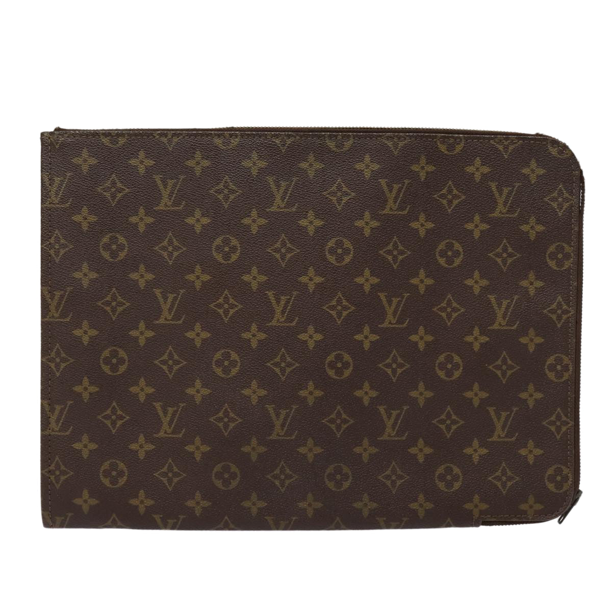 LOUIS VUITTON Monogram Posh Documents Clutch Bag M53456 LV Auth 87920 - 0