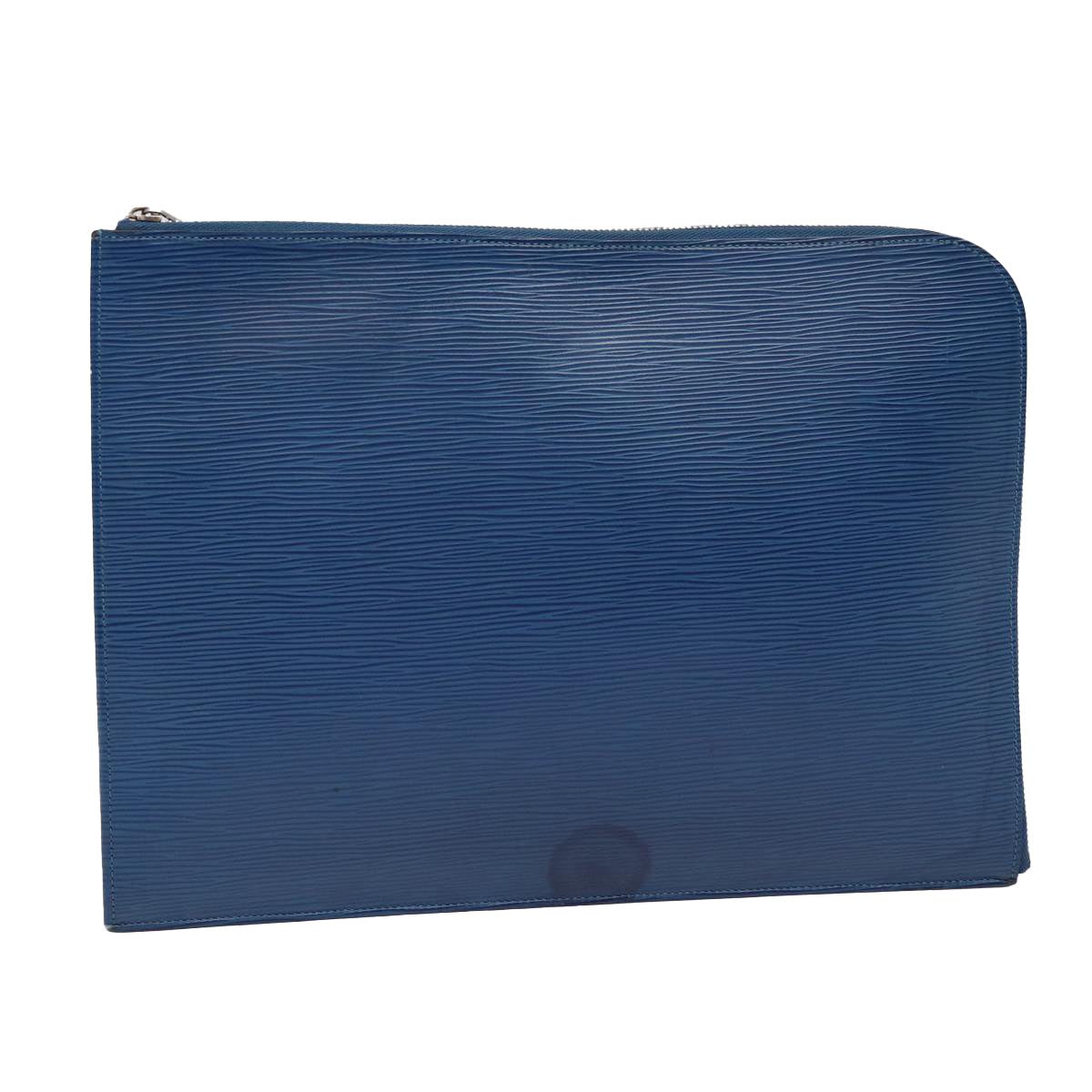 LOUIS VUITTON Epi Pochette Jules GM Clutch Bag Blue M64154 LV Auth 87939