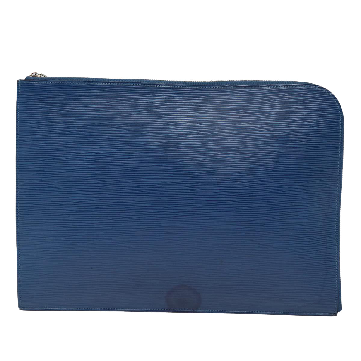 LOUIS VUITTON Epi Pochette Jules GM Clutch Bag Blue M64154 LV Auth 87939