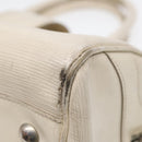 LOUIS VUITTON Epi Boring Montaigne GM Hand Bag White Yvoire M5931J LV Auth 87942-16