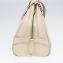 LOUIS VUITTON Epi Boring Montaigne GM Hand Bag White Yvoire M5931J LV Auth 87942-3