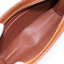 LOUIS VUITTON Epi Pochette Homme Clutch Bag Brown Zipangu Gold M52528 Auth 87959-9