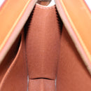 LOUIS VUITTON Epi Pochette Homme Clutch Bag Brown Zipangu Gold M52528 Auth 87959-18