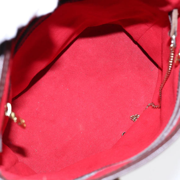 LOUIS VUITTON Damier Ebene Marais Shoulder Bag N42240 LV Auth 87969