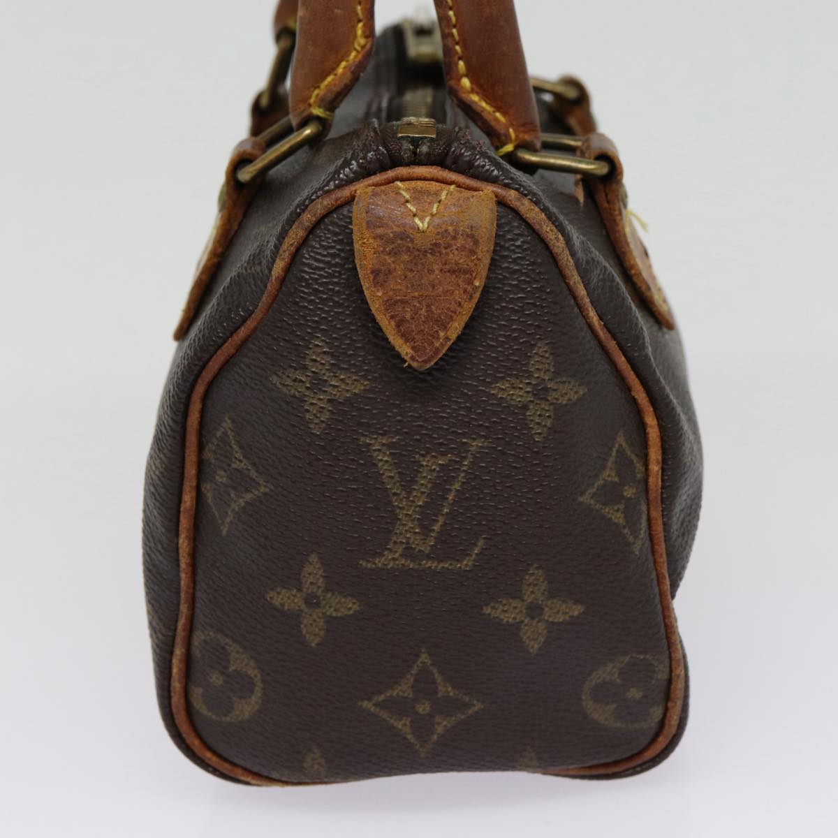 LOUIS VUITTON Monogram Mini Speedy Bandouliere Japon 88 Bag M99014 Auth 87974