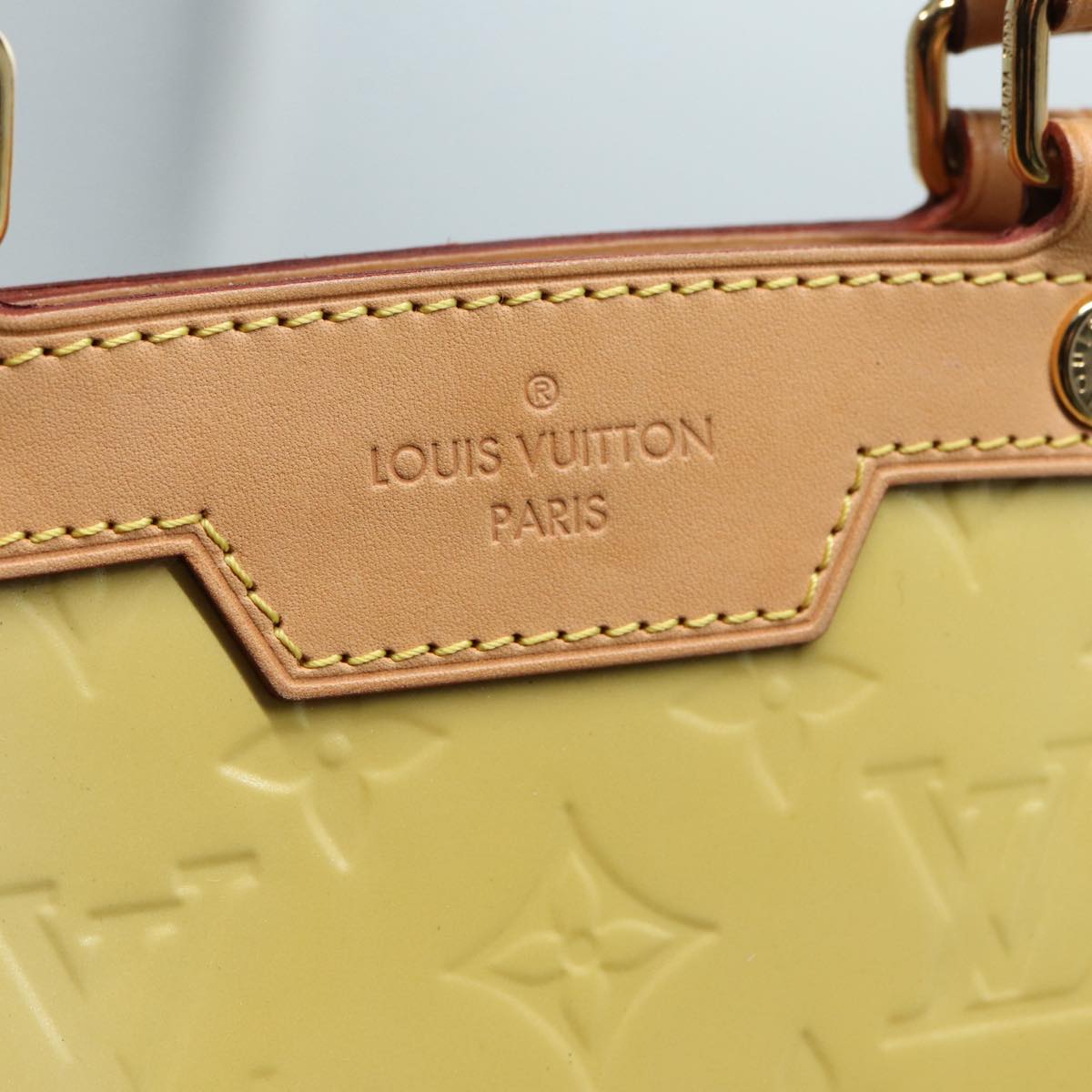 LOUIS VUITTON Monogram Vernis Blair MM Bag 2way Broncorail M91456 LV Auth 87992