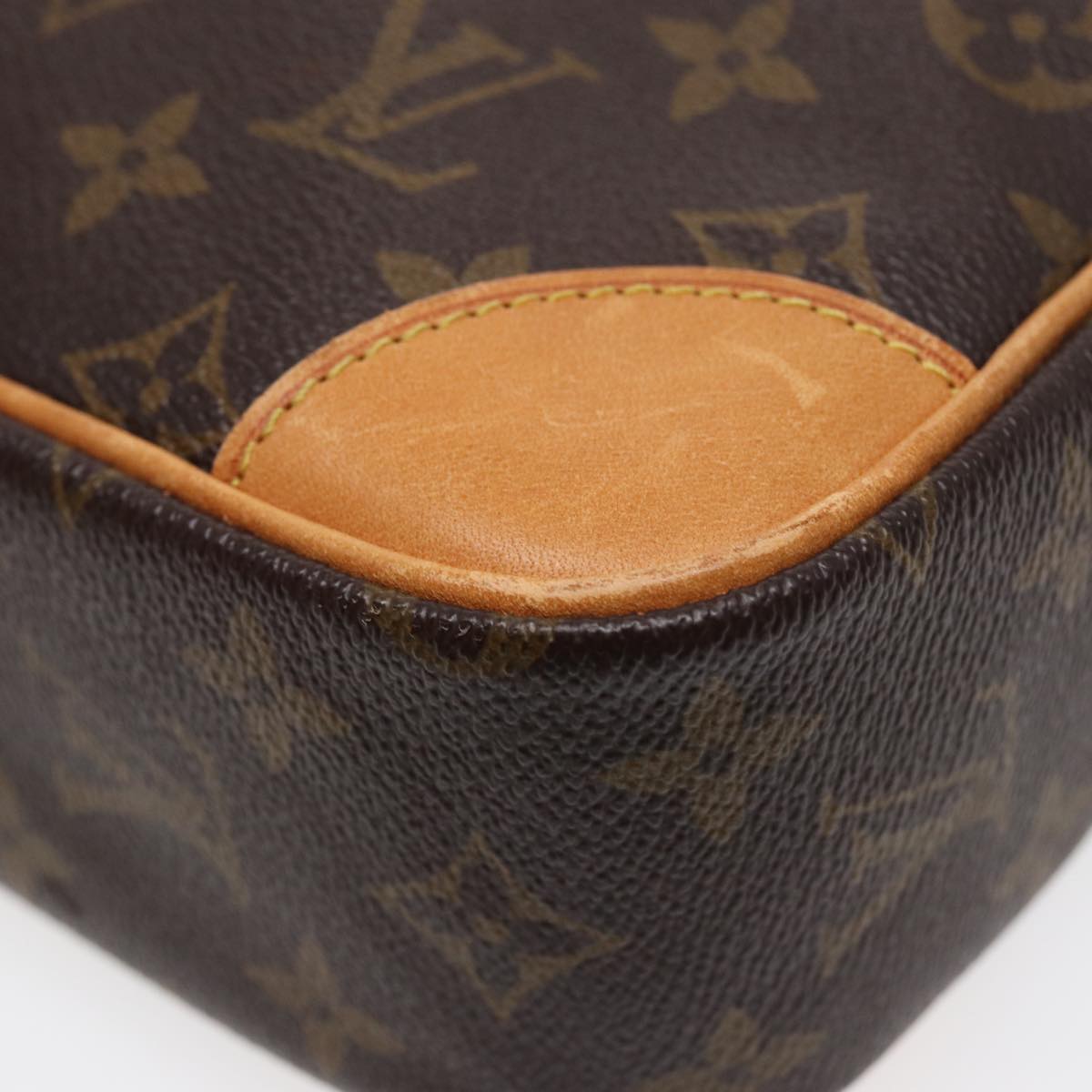 LOUIS VUITTON Monogram Compiegne 28 Clutch Bag M51845 LV Auth 88000