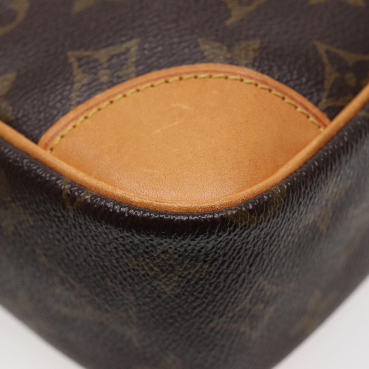 LOUIS VUITTON Monogram Compiegne 28 Clutch Bag M51845 LV Auth 88000