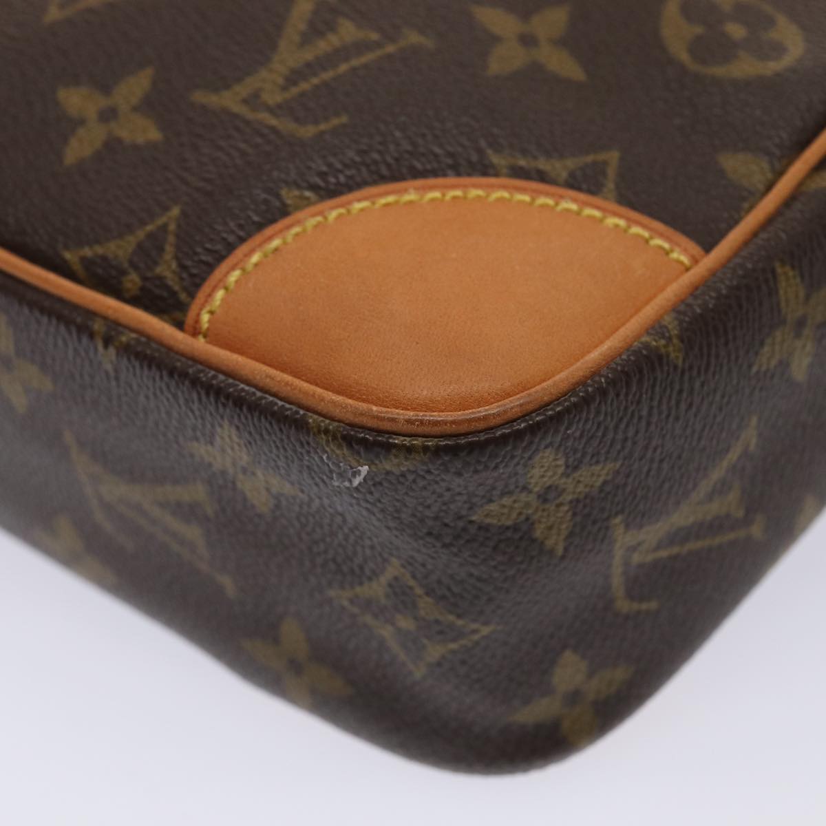 LOUIS VUITTON Monogram Compiegne 28 Clutch Bag M51845 LV Auth 88001