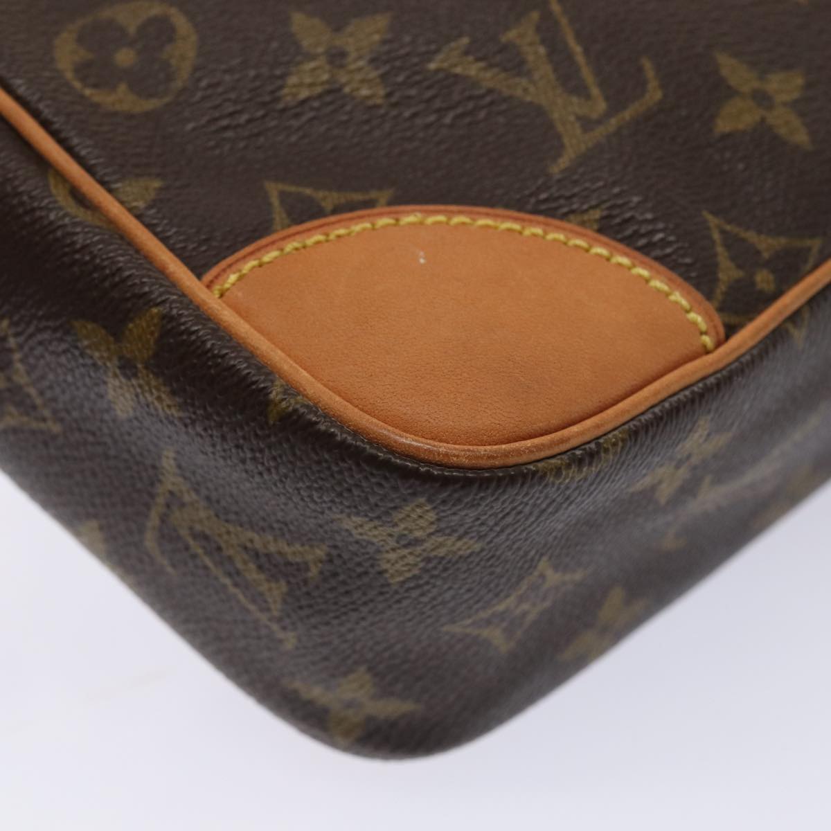 LOUIS VUITTON Monogram Compiegne 28 Clutch Bag M51845 LV Auth 88001