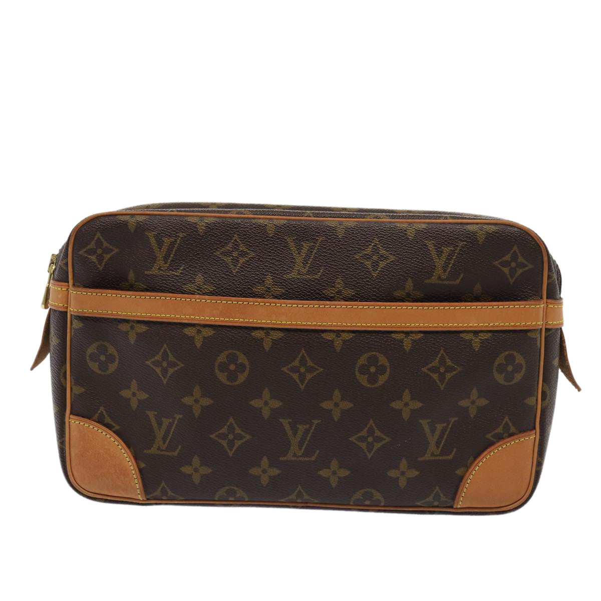 LOUIS VUITTON Monogram Compiegne 28 Clutch Bag M51845 LV Auth 88001 - 0