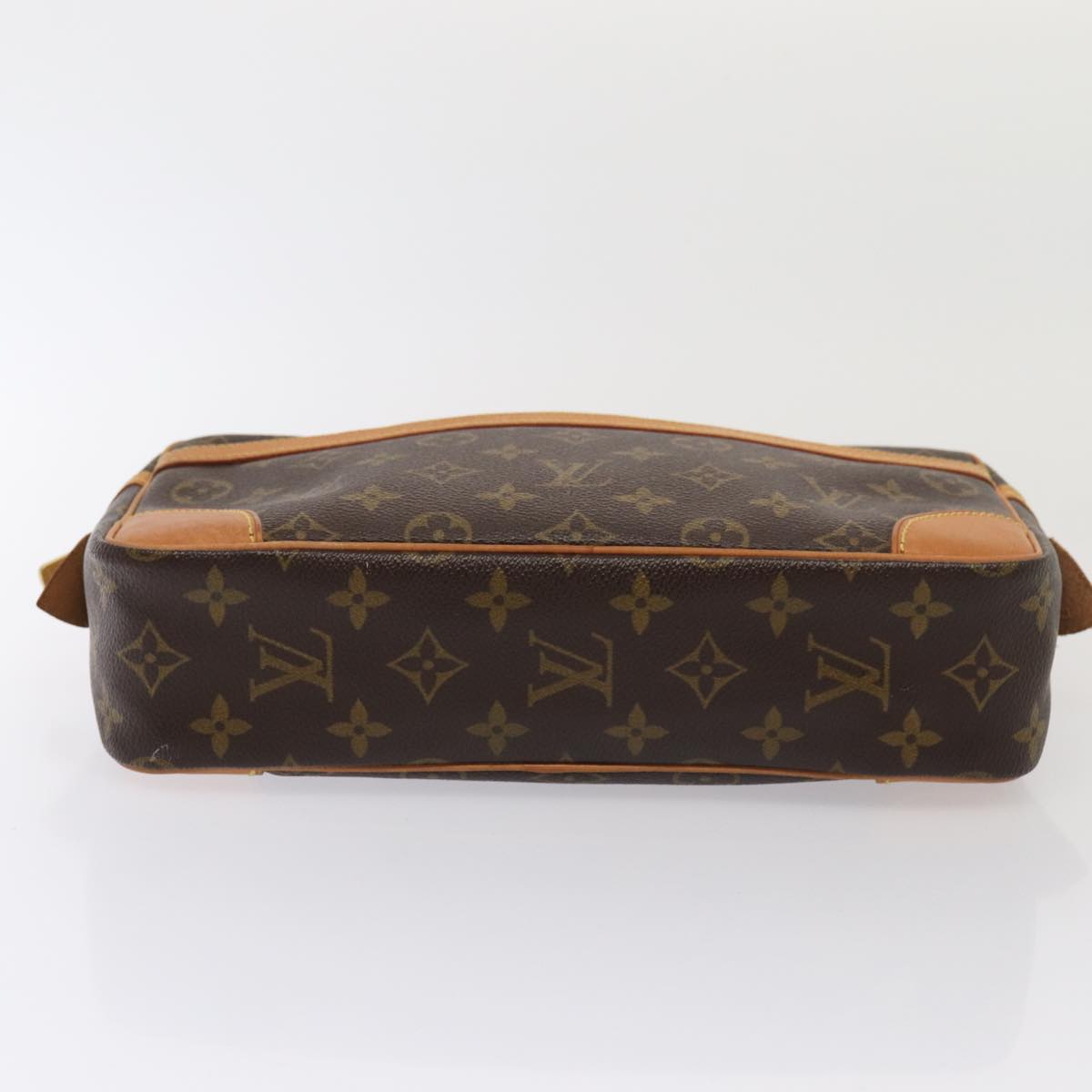 LOUIS VUITTON Monogram Compiegne 28 Clutch Bag M51845 LV Auth 88001