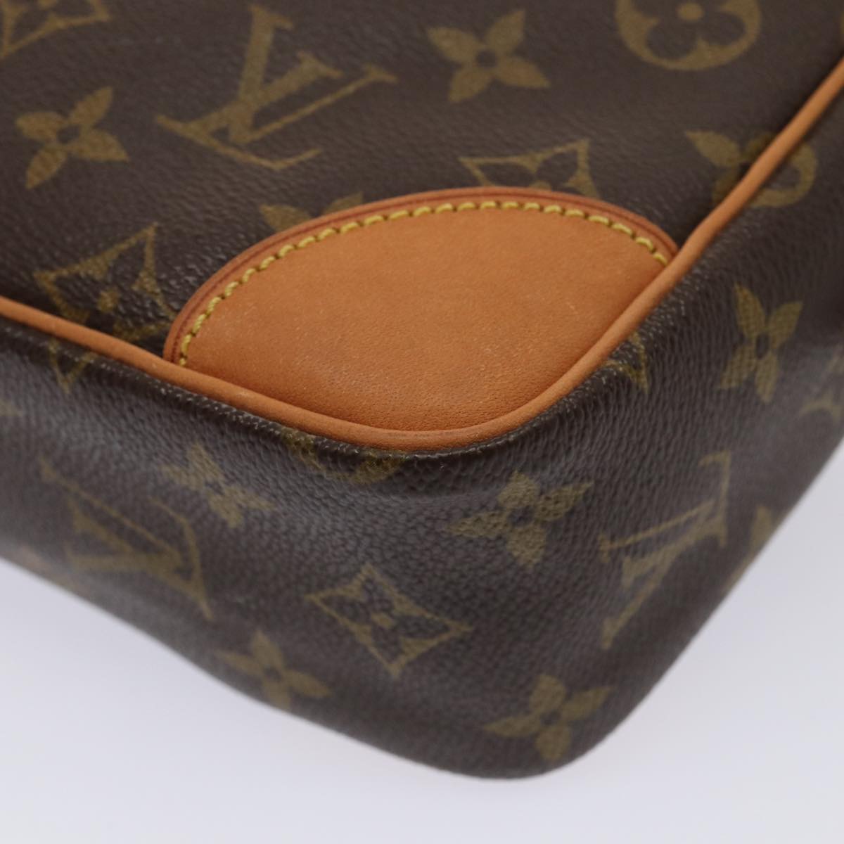 LOUIS VUITTON Monogram Compiegne 28 Clutch Bag M51845 LV Auth 88001