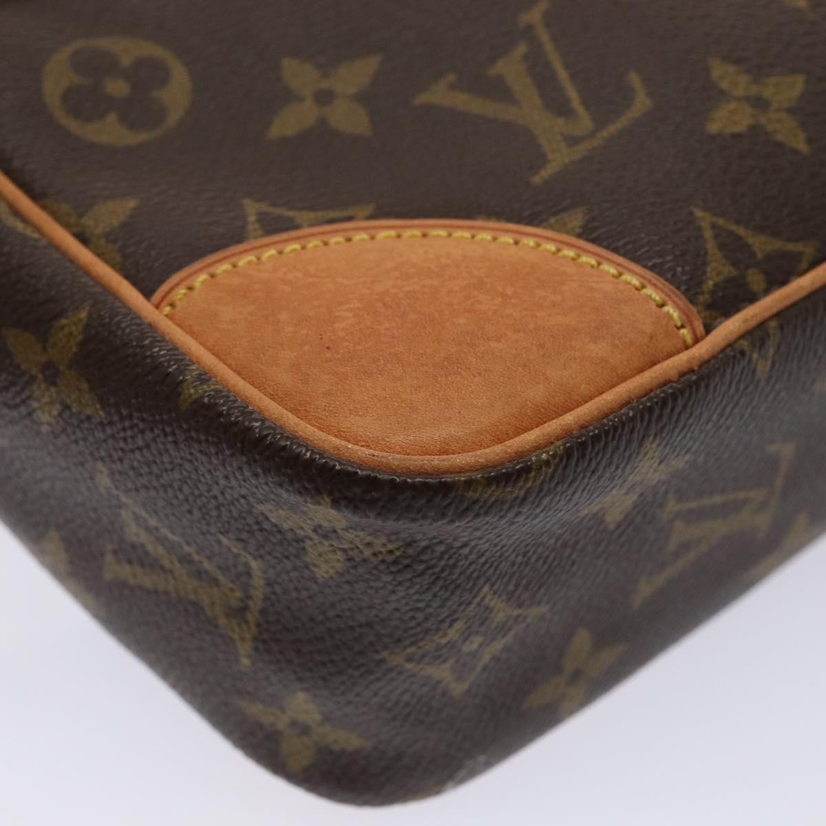 LOUIS VUITTON Monogram Compiegne 28 Clutch Bag M51845 LV Auth 88001