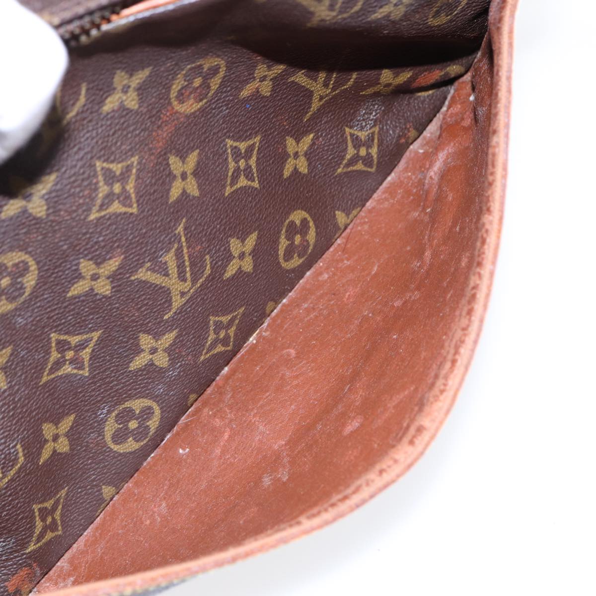 LOUIS VUITTON Monogram Compiegne 28 Clutch Bag M51845 LV Auth 88002