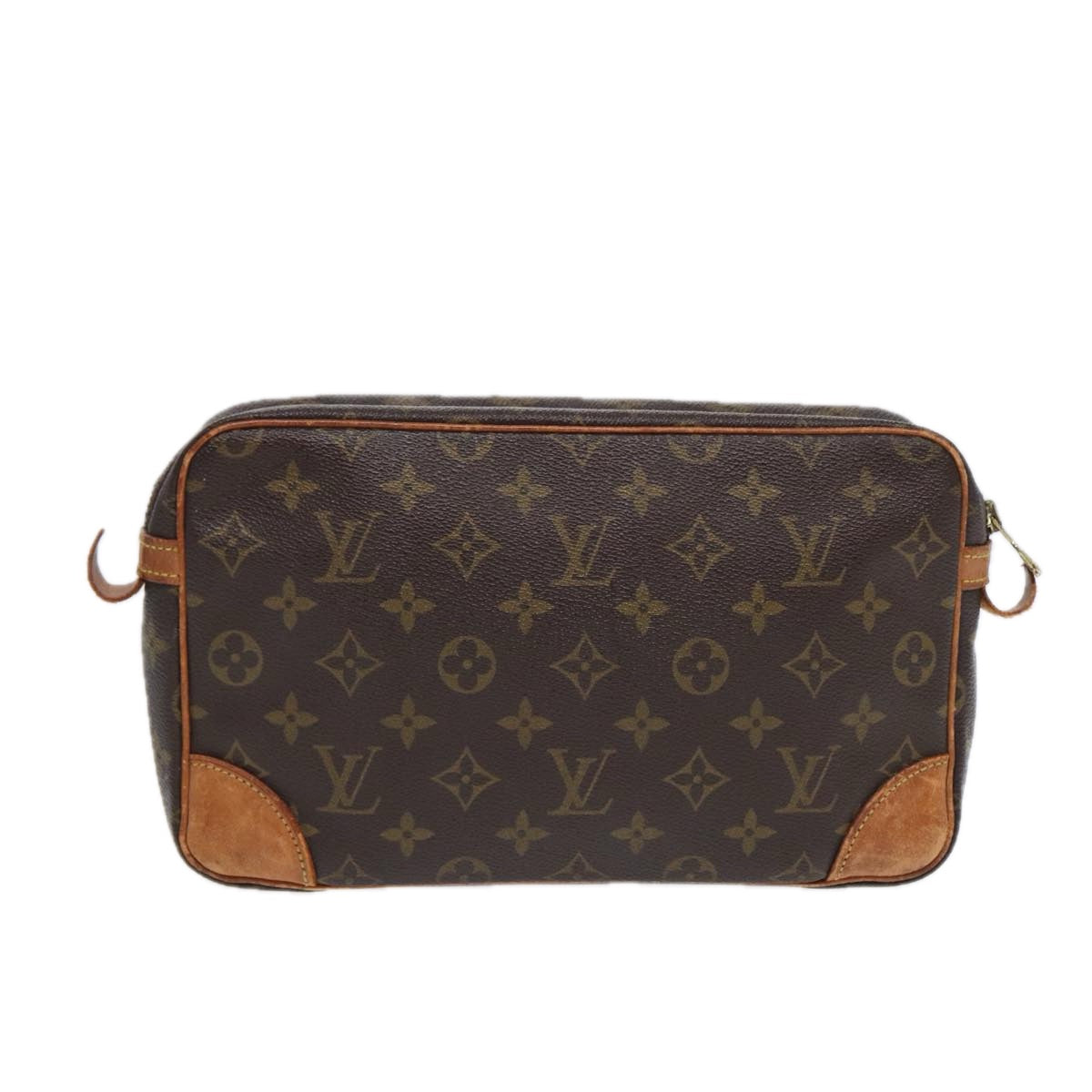 LOUIS VUITTON Monogram Compiegne 28 Clutch Bag M51845 LV Auth 88002 - 0