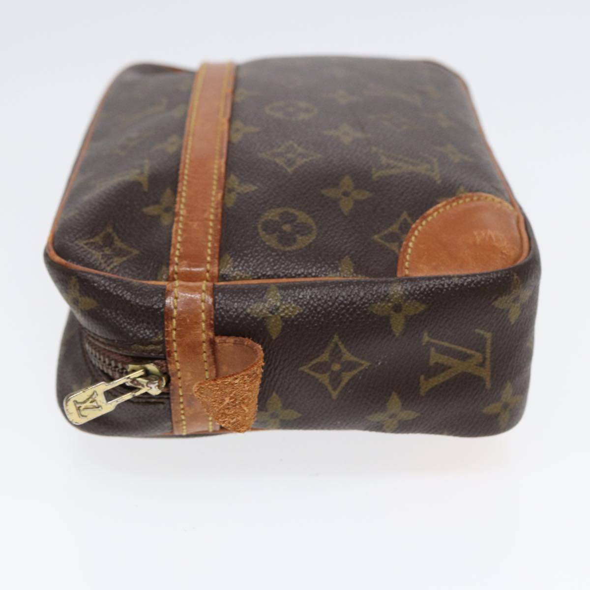 LOUIS VUITTON Monogram Compiegne 28 Clutch Bag M51845 LV Auth 88002