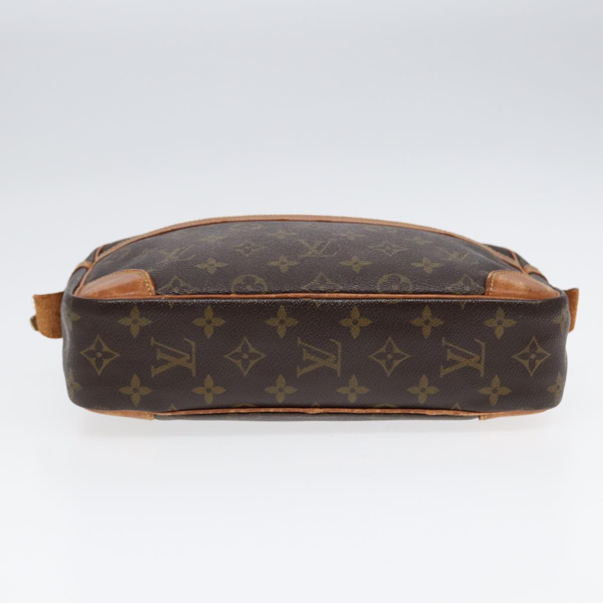 LOUIS VUITTON Monogram Compiegne 28 Clutch Bag M51845 LV Auth 88002