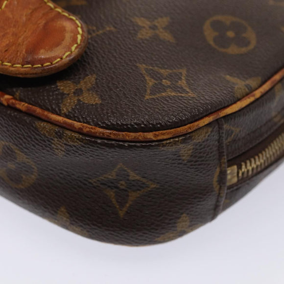 LOUIS VUITTON Monogram Pochette Gange Umhängetasche M51870 LV Auth 88005