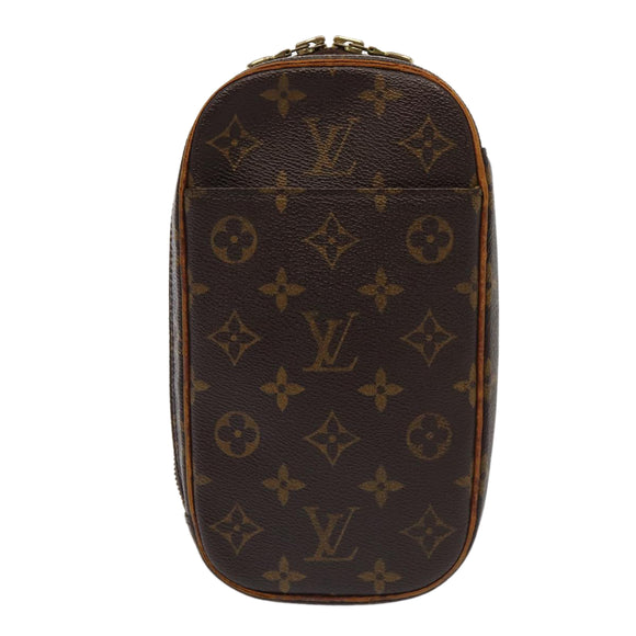 LOUIS VUITTON Monogram Pochette Gange Shoulder Bag M51870 LV Auth 88005
