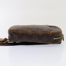 LOUIS VUITTON Monogram Pochette Gange Umhängetasche M51870 LV Auth 88005-3