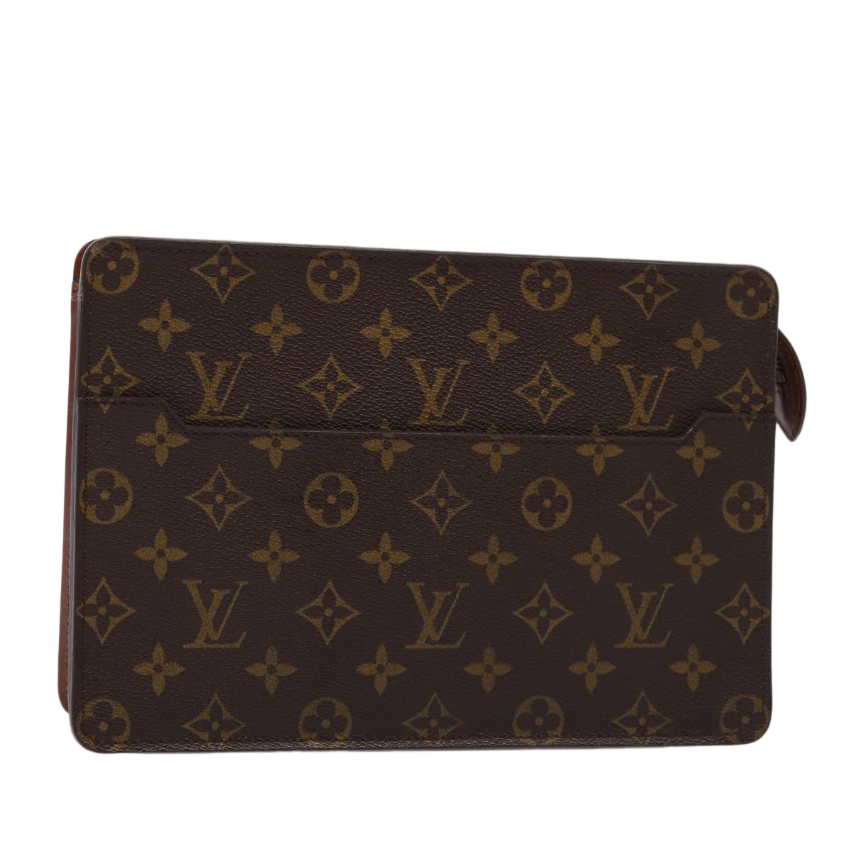 LOUIS VUITTON Monogram Pochette Homme Clutch Bag M51795 LV Auth 88008A