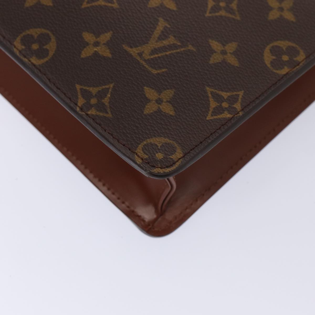 LOUIS VUITTON Monogram Pochette Homme Clutch Bag M51795 LV Auth 88008A