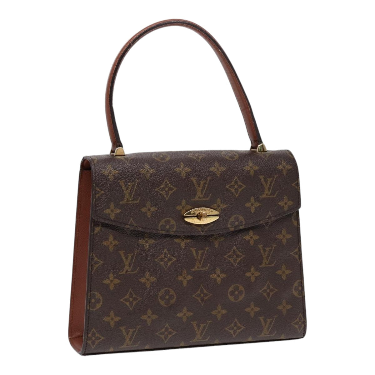 LOUIS VUITTON Monogram Malesherbes Hand Bag M51379 LV Auth 88011