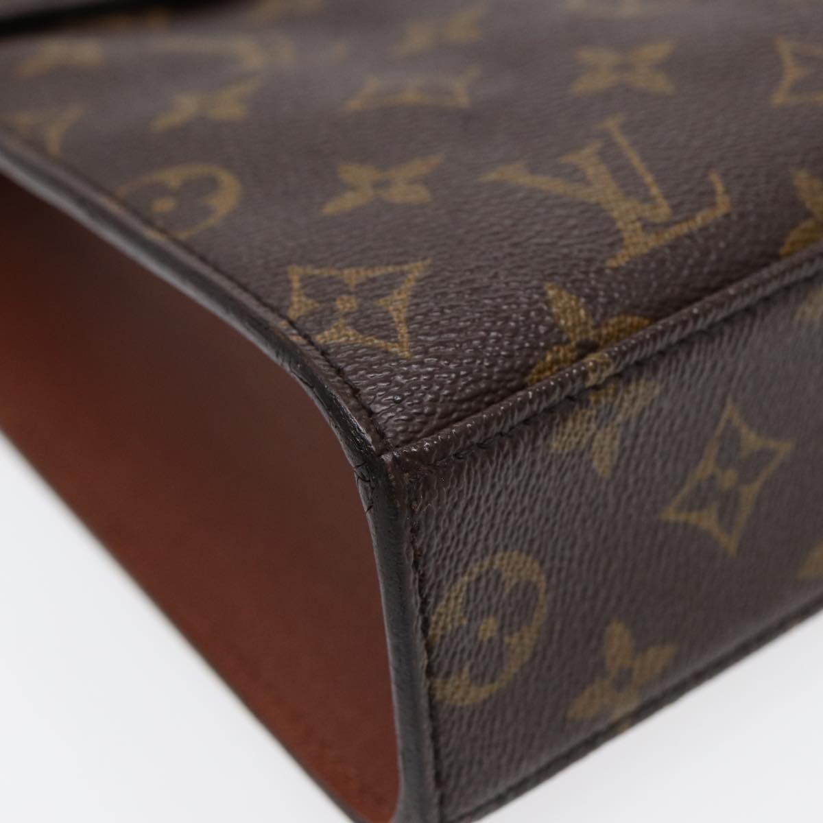 LOUIS VUITTON Monogram Malesherbes Hand Bag M51379 LV Auth 88011