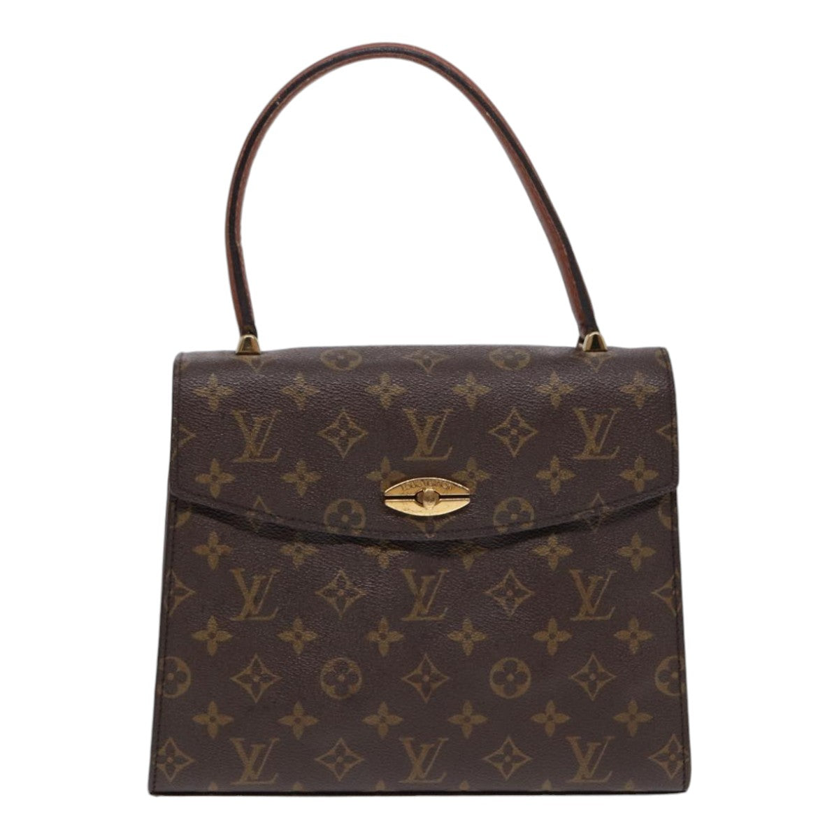 LOUIS VUITTON Monogram Malesherbes Hand Bag M51379 LV Auth 88011