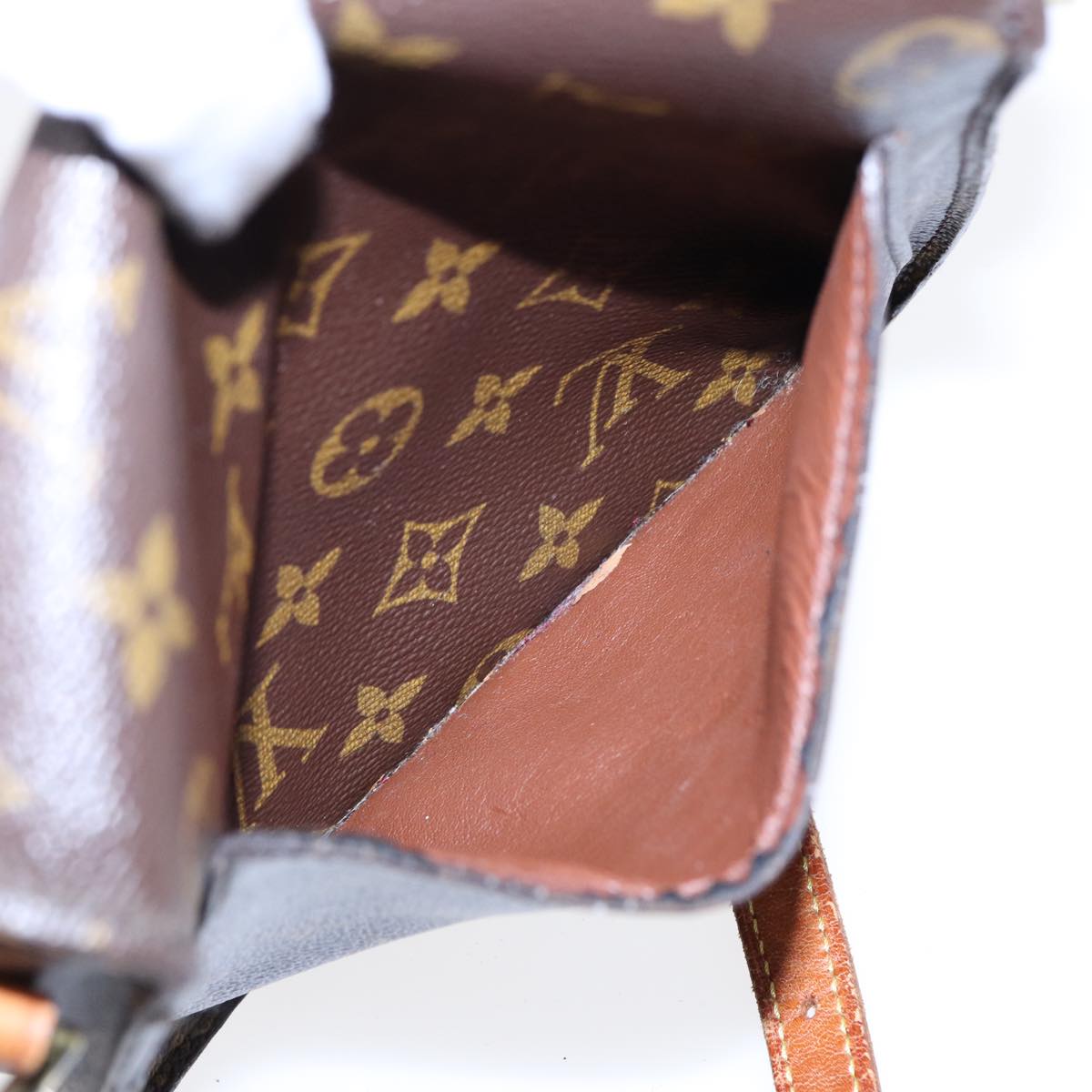 LOUIS VUITTON Monogram Saint Cloud MM Shoulder Bag M51243 LV Auth 88024