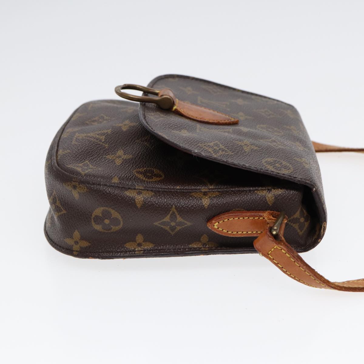 LOUIS VUITTON Monogram Saint Cloud MM Shoulder Bag M51243 LV Auth 88024