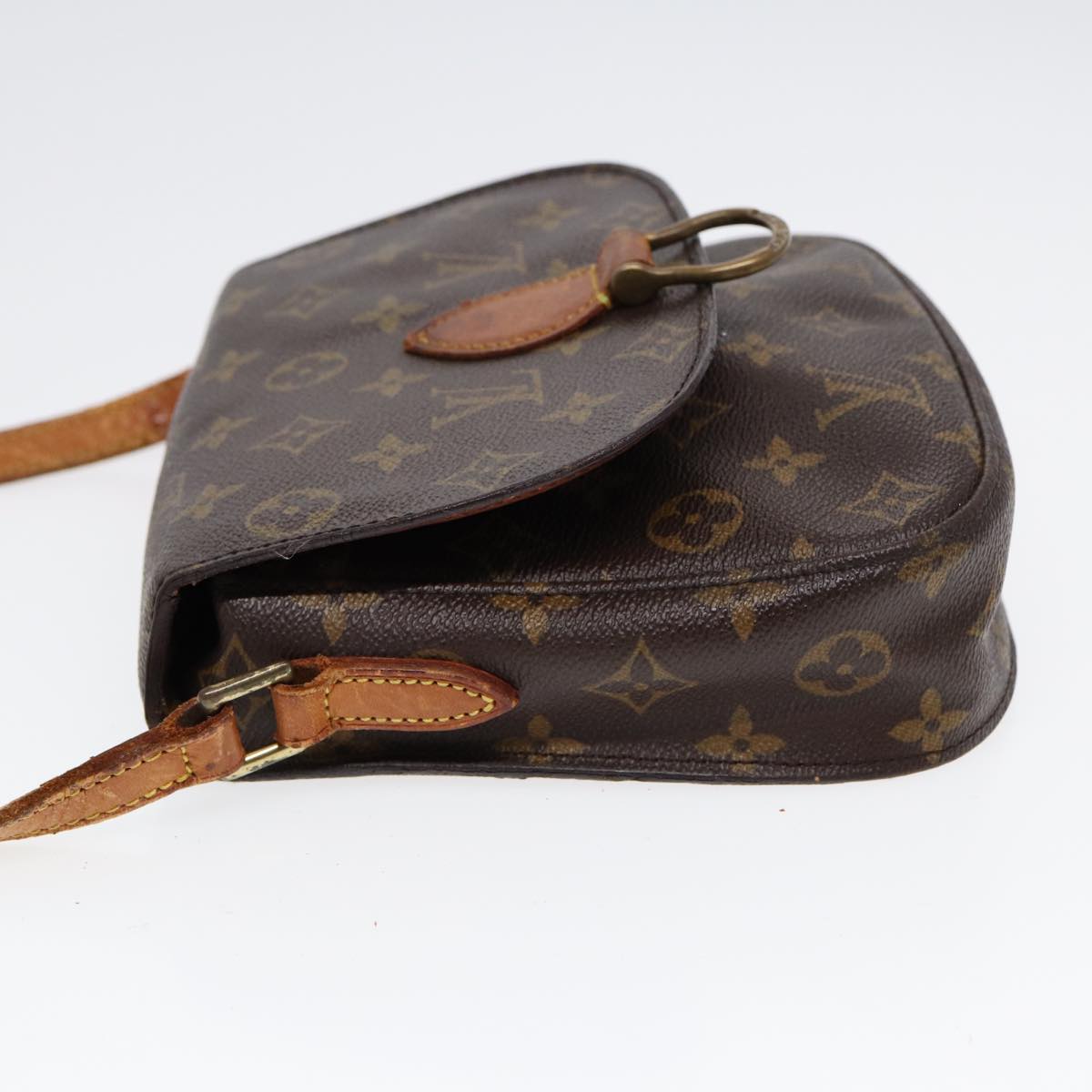 LOUIS VUITTON Monogram Saint Cloud MM Shoulder Bag M51243 LV Auth 88024