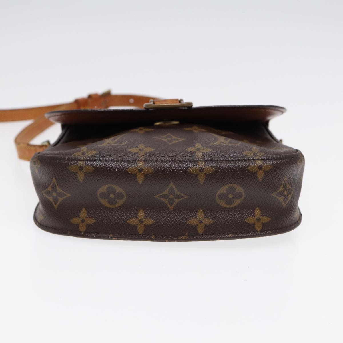 LOUIS VUITTON Monogram Saint Cloud MM Shoulder Bag M51243 LV Auth 88024