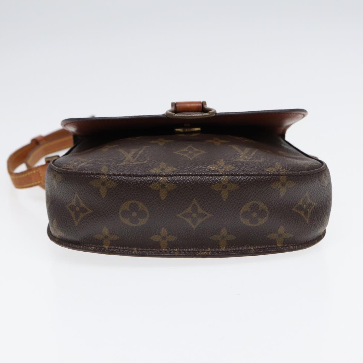 LOUIS VUITTON Monogram Saint Cloud MM Shoulder Bag M51243 LV Auth 88025