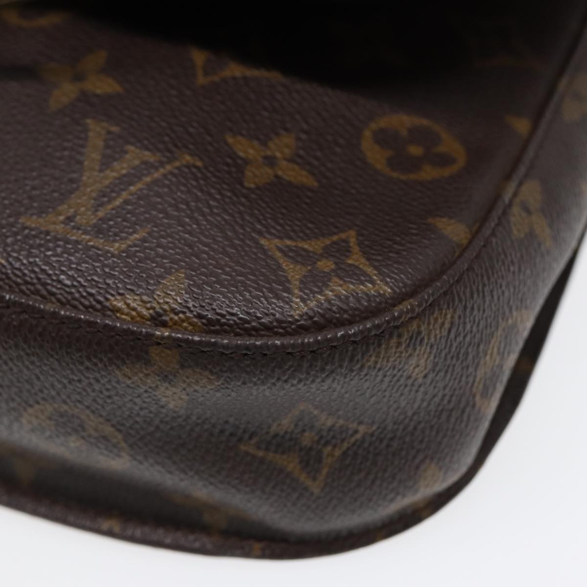 LOUIS VUITTON Monogram Saint Cloud MM Shoulder Bag M51243 LV Auth 88025