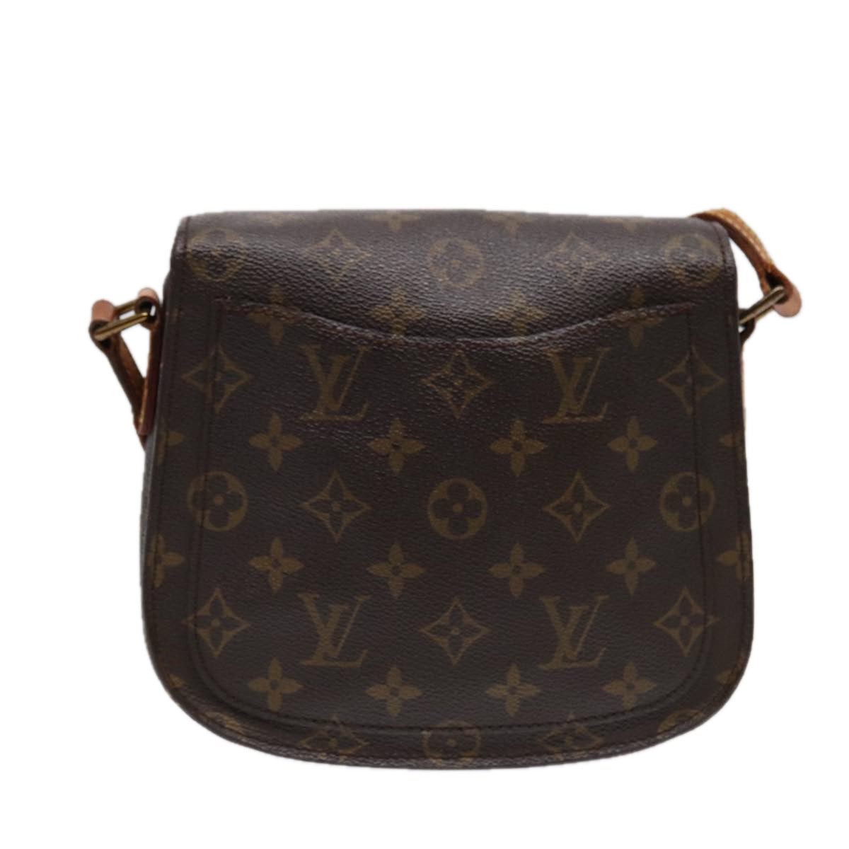 LOUIS VUITTON Monogram Saint Cloud MM Shoulder Bag M51243 LV Auth 88025