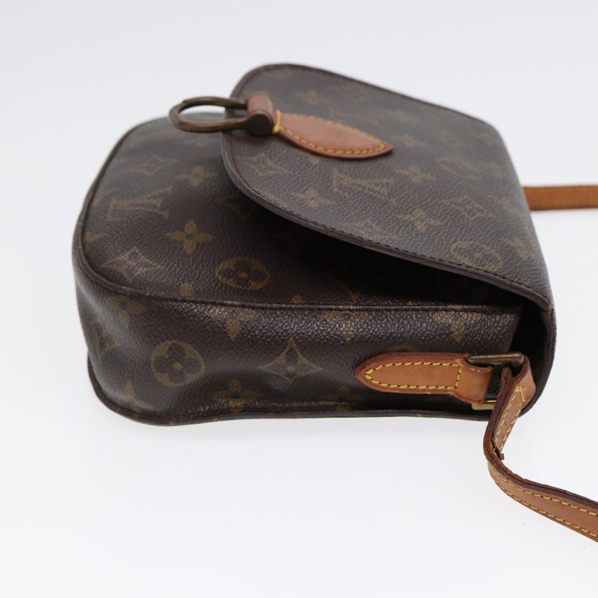 LOUIS VUITTON Monogram Saint Cloud MM Shoulder Bag M51243 LV Auth 88025