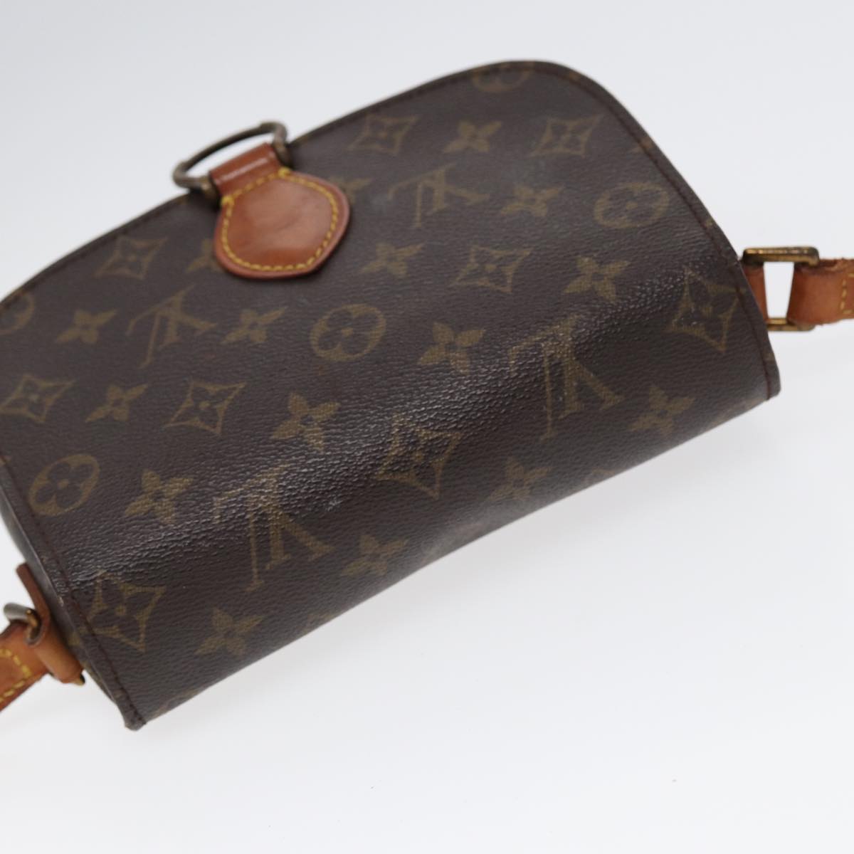 LOUIS VUITTON Monogram Saint Cloud MM Shoulder Bag M51243 LV Auth 88025