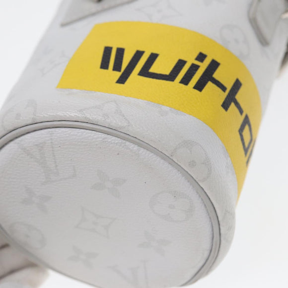 LOUIS VUITTON Monogram White Chalk Nanobag Shoulder Bag Gray M44631 Auth 88029