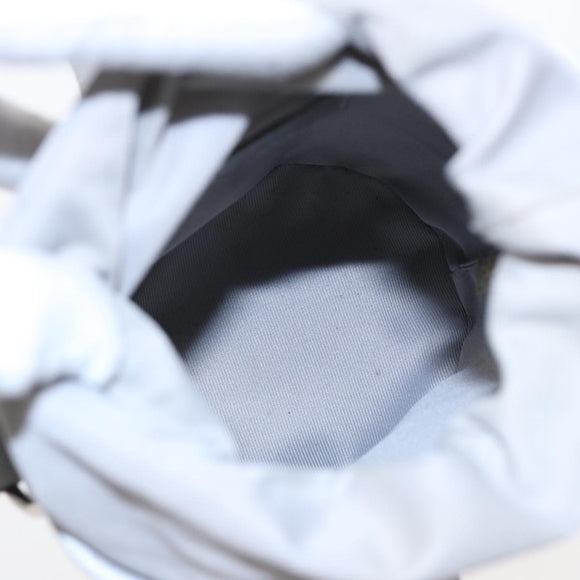 LOUIS VUITTON Monogram White Chalk Nanobag Shoulder Bag Gray M44631 Auth 88029