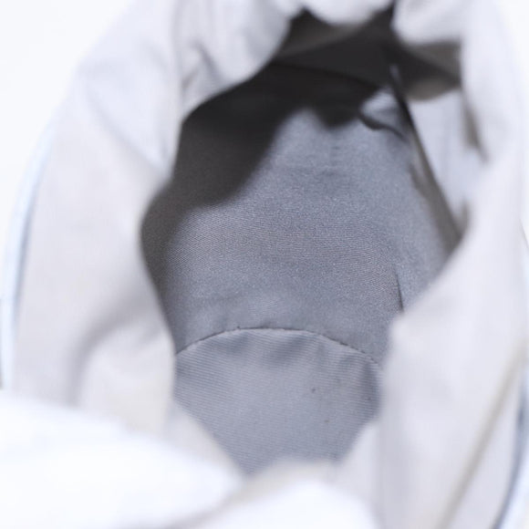 LOUIS VUITTON Monogram White Chalk Nanobag Shoulder Bag Gray M44631 Auth 88029