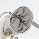 LOUIS VUITTON Monogram White Chalk Nanobag Shoulder Bag Gray M44631 Auth 88029-6