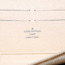 LOUIS VUITTON Damier Azur Zippy Wallet Long Wallet N63503 LV Auth 88032-17